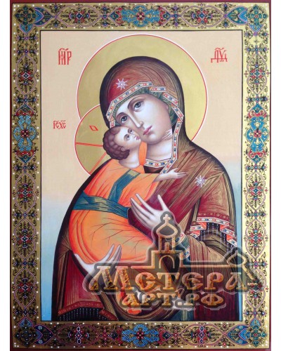 Икона Богородицы Владимирская 0066